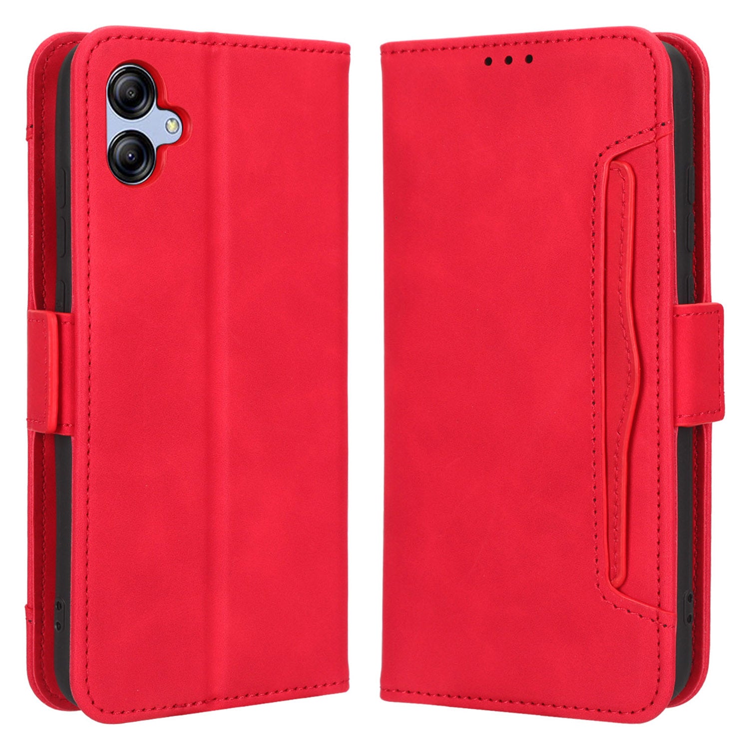 For Samsung Galaxy A04e 4G F04 4G M04 4G Full Protection PU Leather Phone Case Card Holder Magnetic Flip Cover Wallet Stand For Samsung Galaxy A04e 4G F04 4G M04 4G Full Protection PU Leather Phone Case Card Holder Magnetic Flip Cover Wallet Stand
